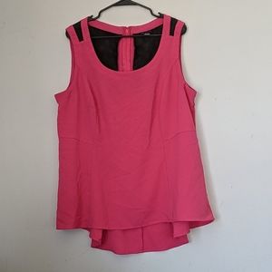 Torrid pink and black shirt
